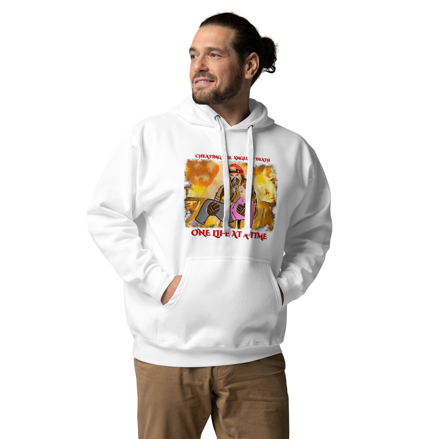 Firemen - Cheating Death Unisex Hoodie