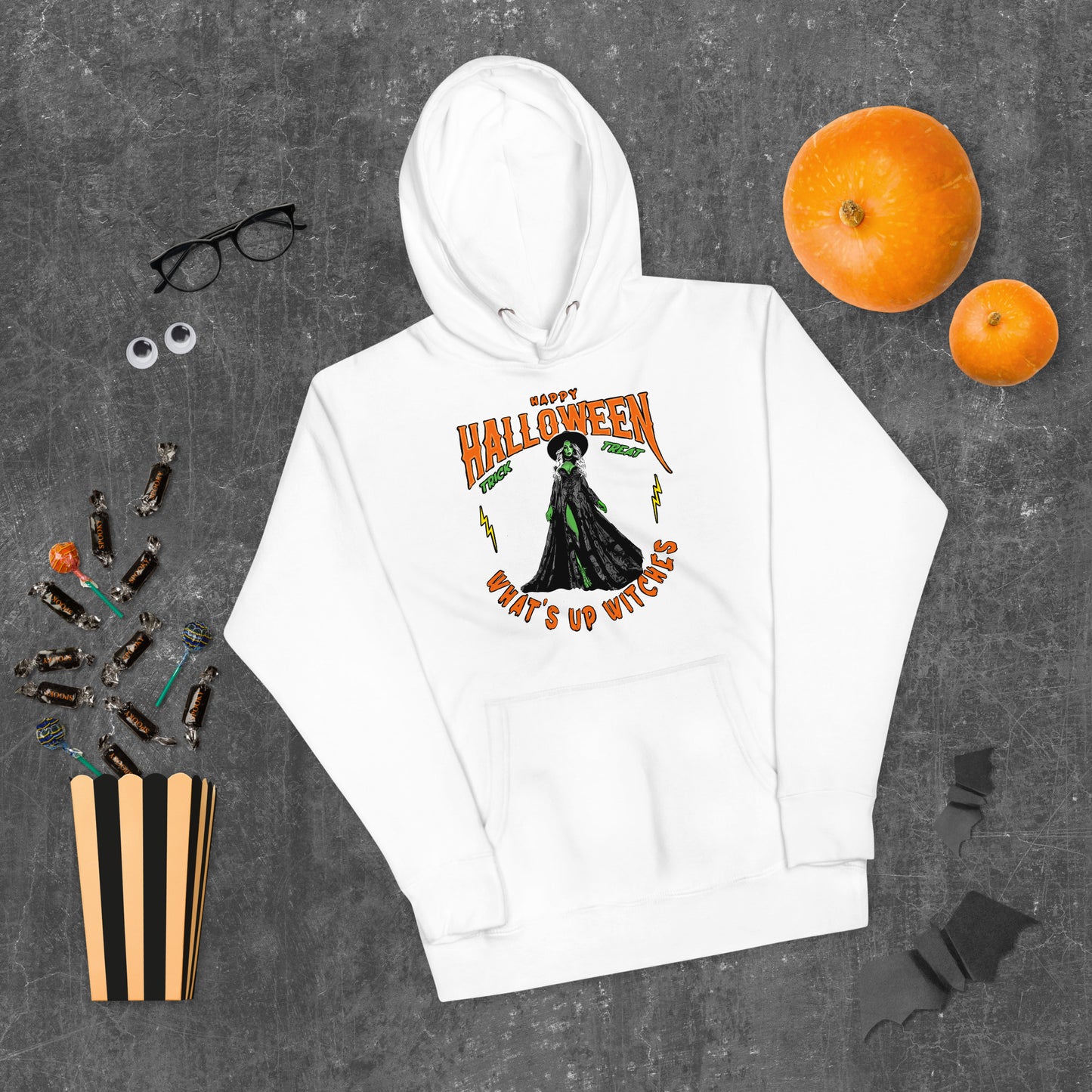 Halloween What Up Witches Unisex Hoodie