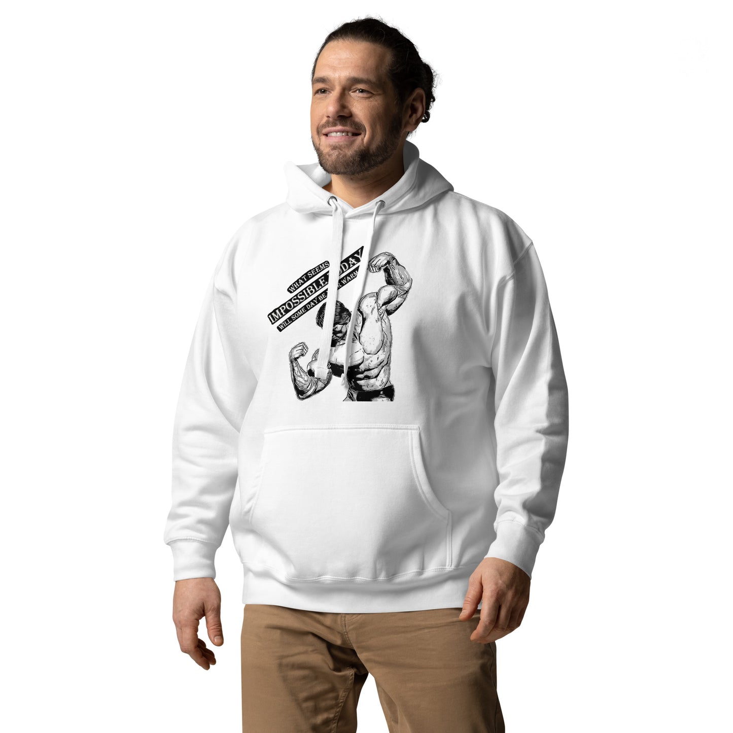 Gym Arnold What seems impossible Unisex Hoodie