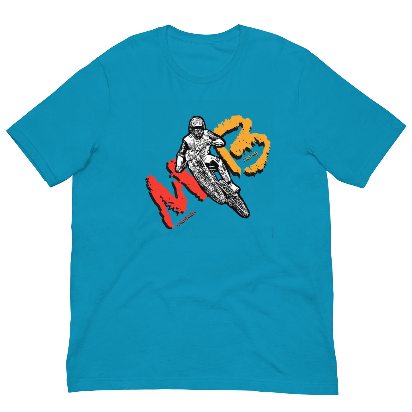 Mountain Biking Unisex t-shirt