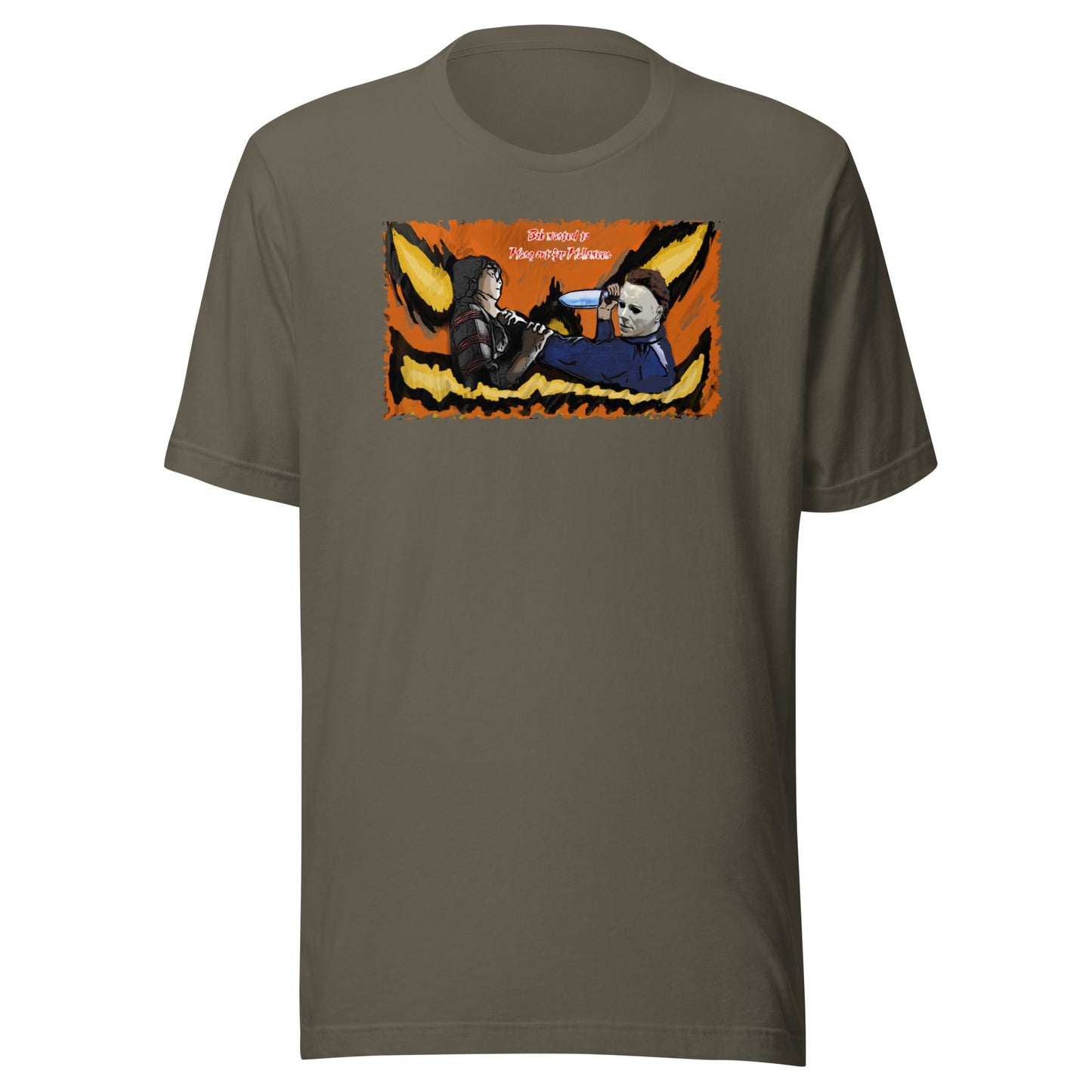 Halloween Bob wanted to hang out Unisex t-shirt
