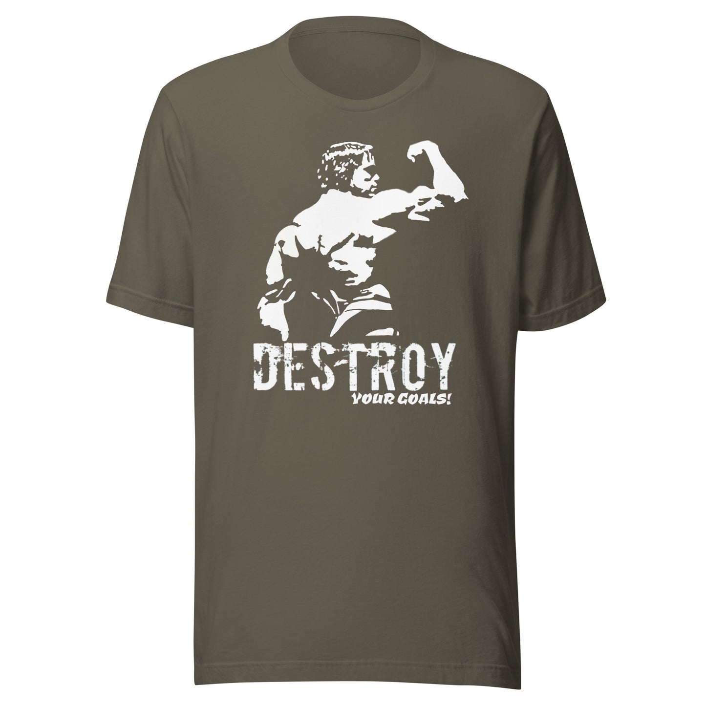 Gym Arnold Destroy Goals Unisex t-shirt