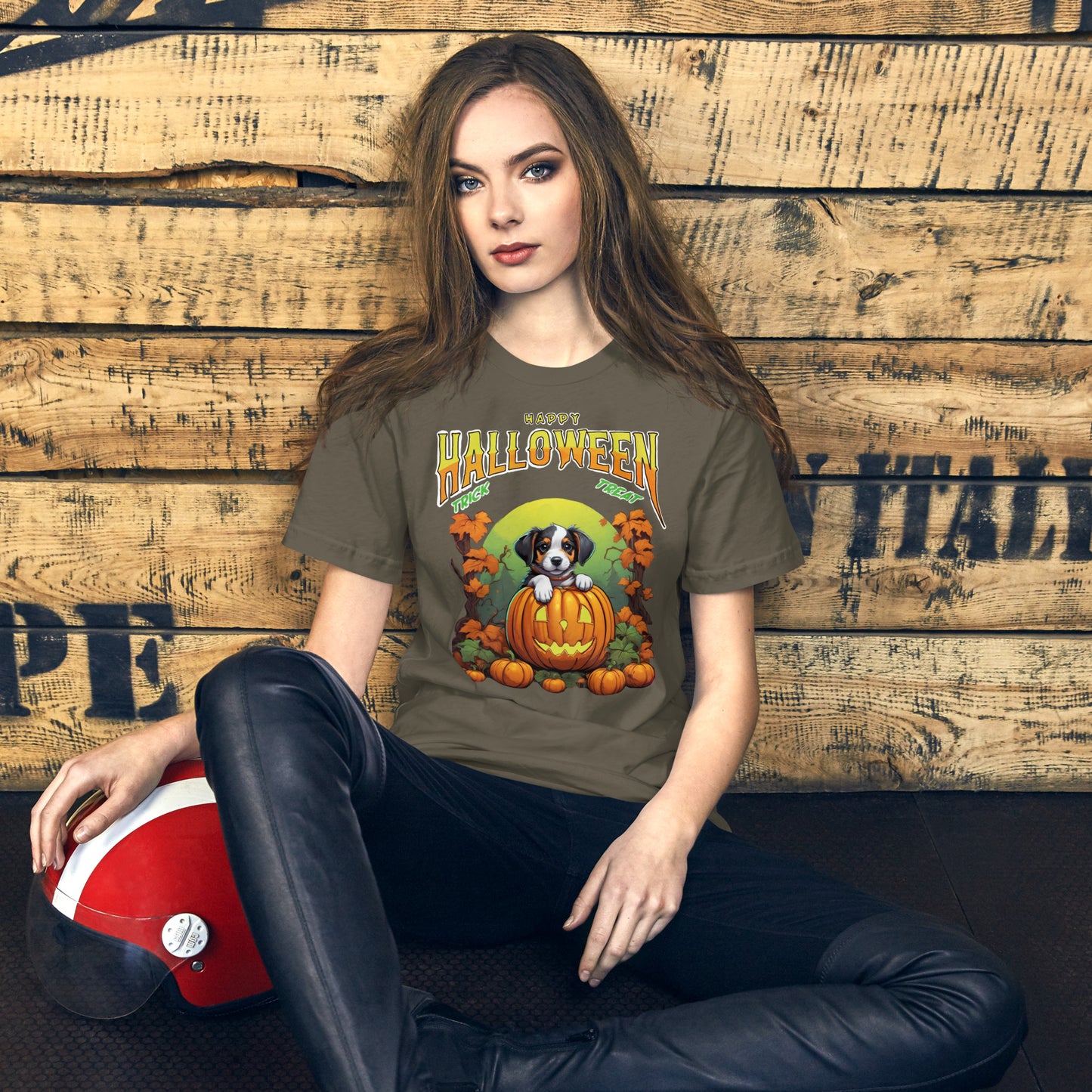 Halloween Puppy Unisex t-shirt