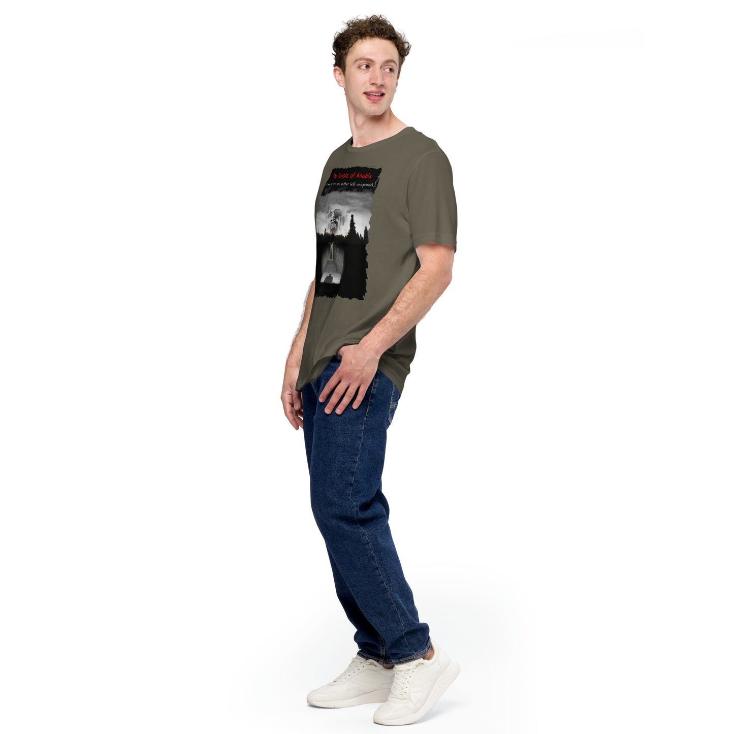 Halloween- The Temple of Anubis Unisex t-shirt