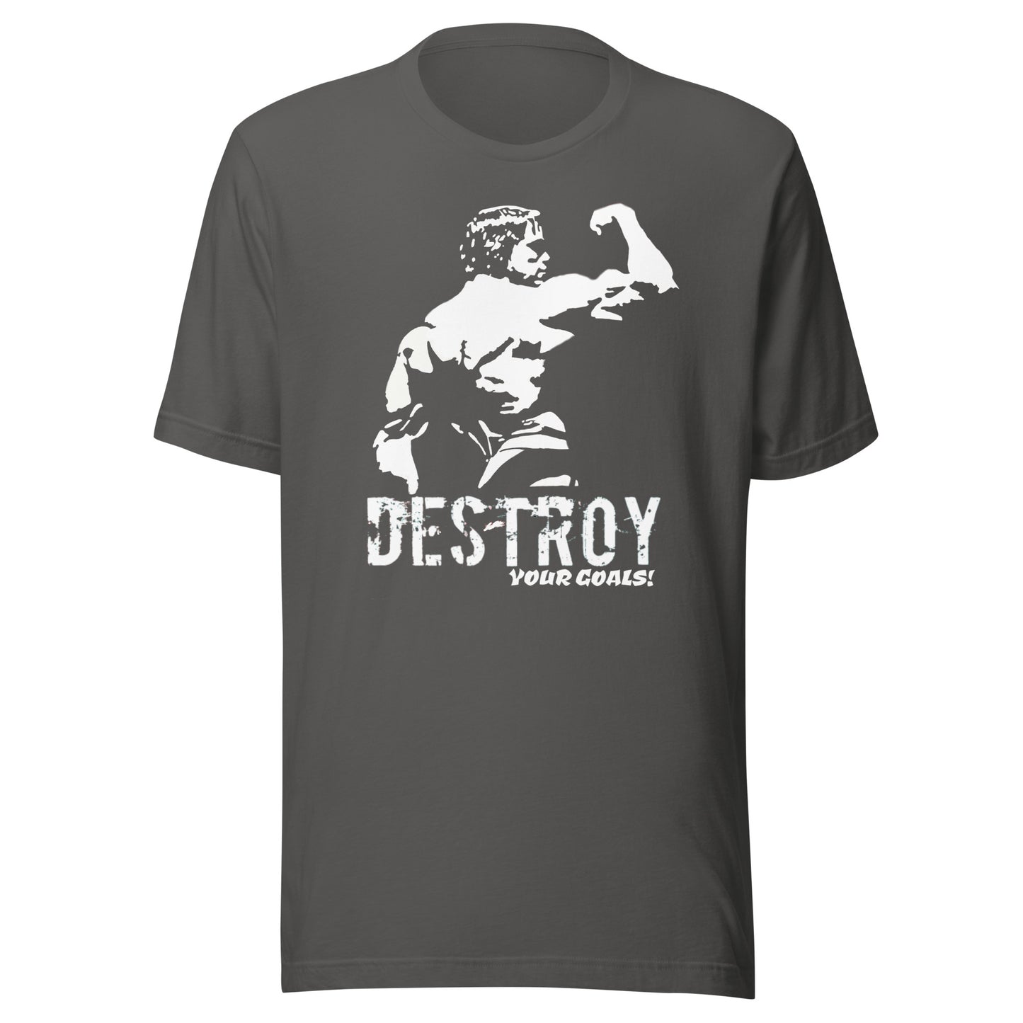 Gym Arnold Destroy Goals Unisex t-shirt