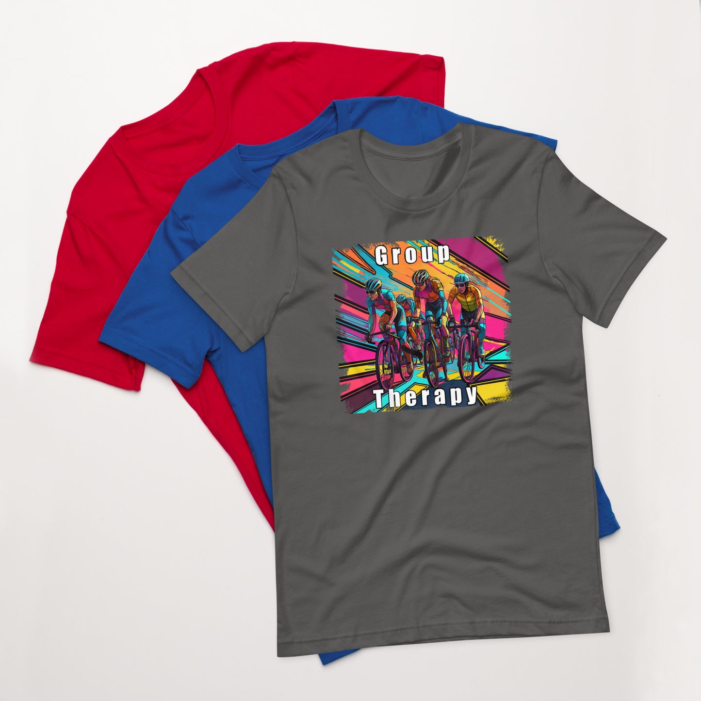 Bike Group Therapy Unisex t-shirt