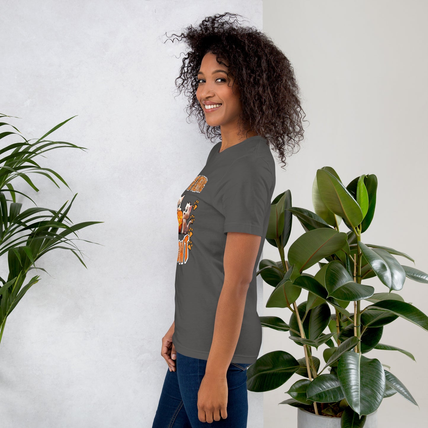 Halloween Creeping Meowt Unisex t-shirt