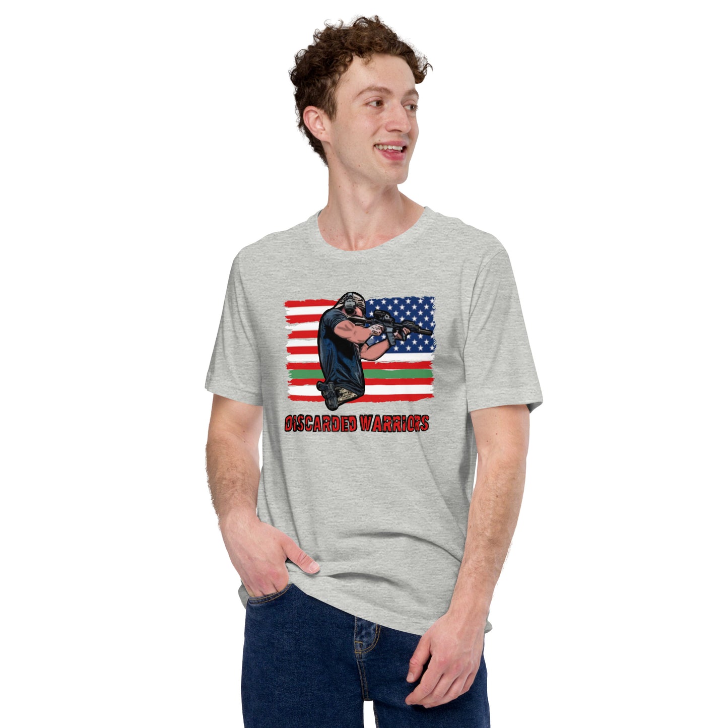 Discarded Warriors Flag Unisex t-shirt