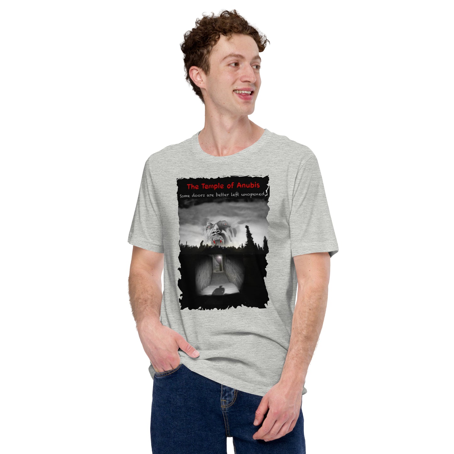 Halloween- The Temple of Anubis Unisex t-shirt