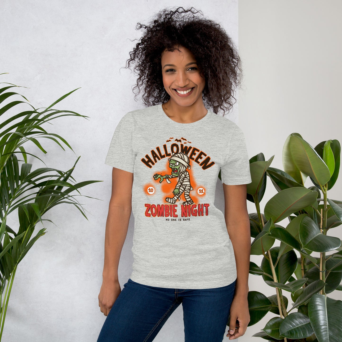 Halloween Zombie Night Unisex t-shirt