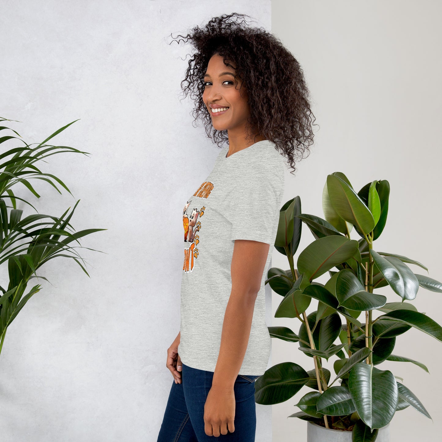 Halloween Creeping Meowt Unisex t-shirt