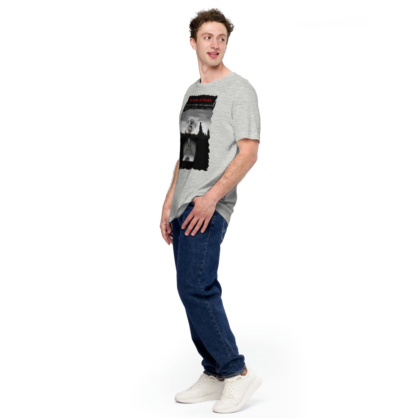 Halloween- The Temple of Anubis Unisex t-shirt