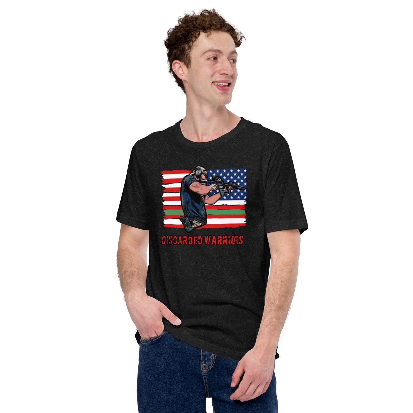 Discarded Warriors Flag Unisex t-shirt
