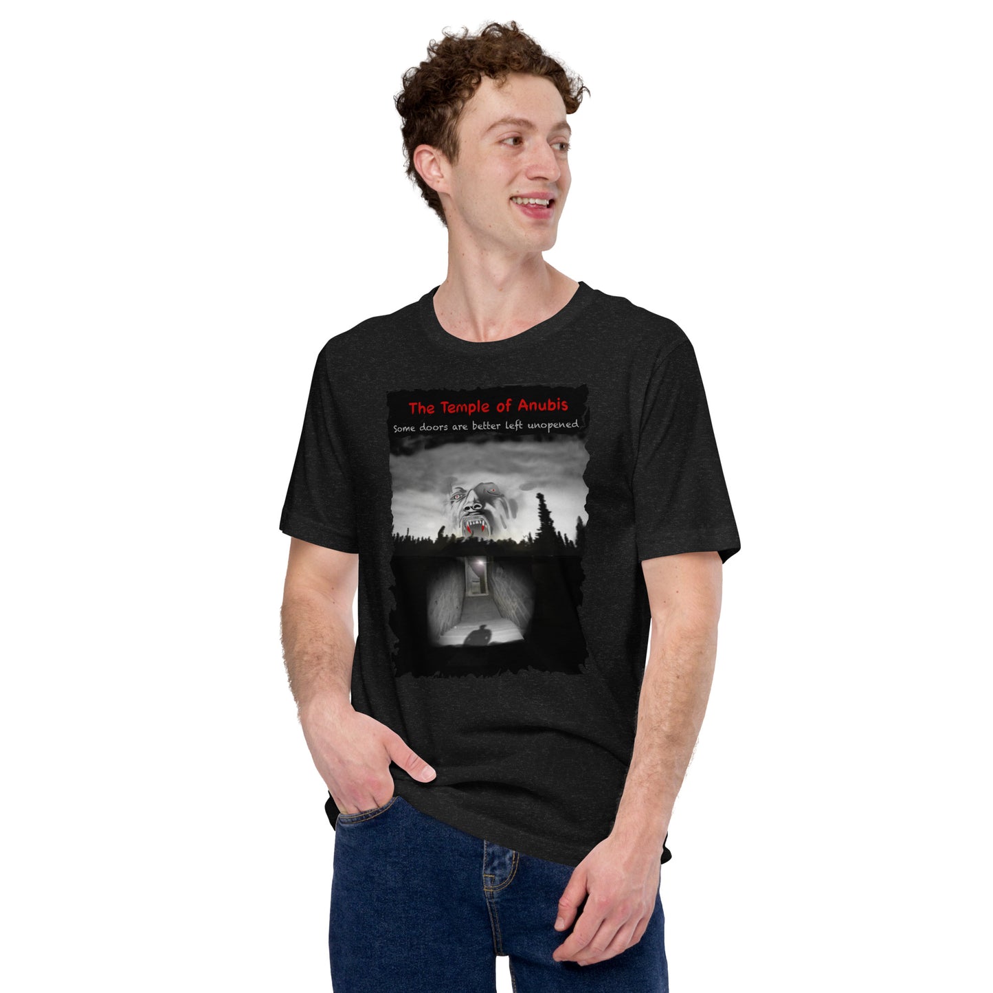 Halloween- The Temple of Anubis Unisex t-shirt