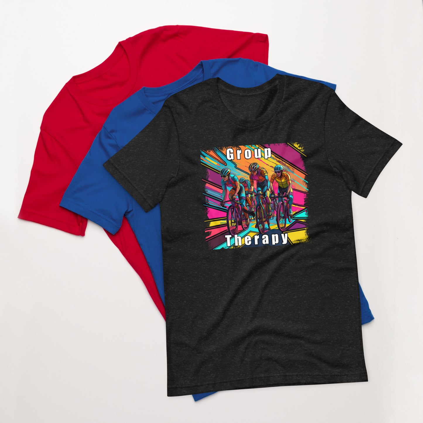 Bike Group Therapy Unisex t-shirt