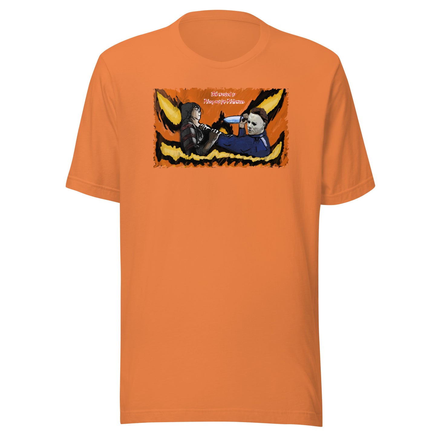 Halloween Bob wanted to hang out Unisex t-shirt