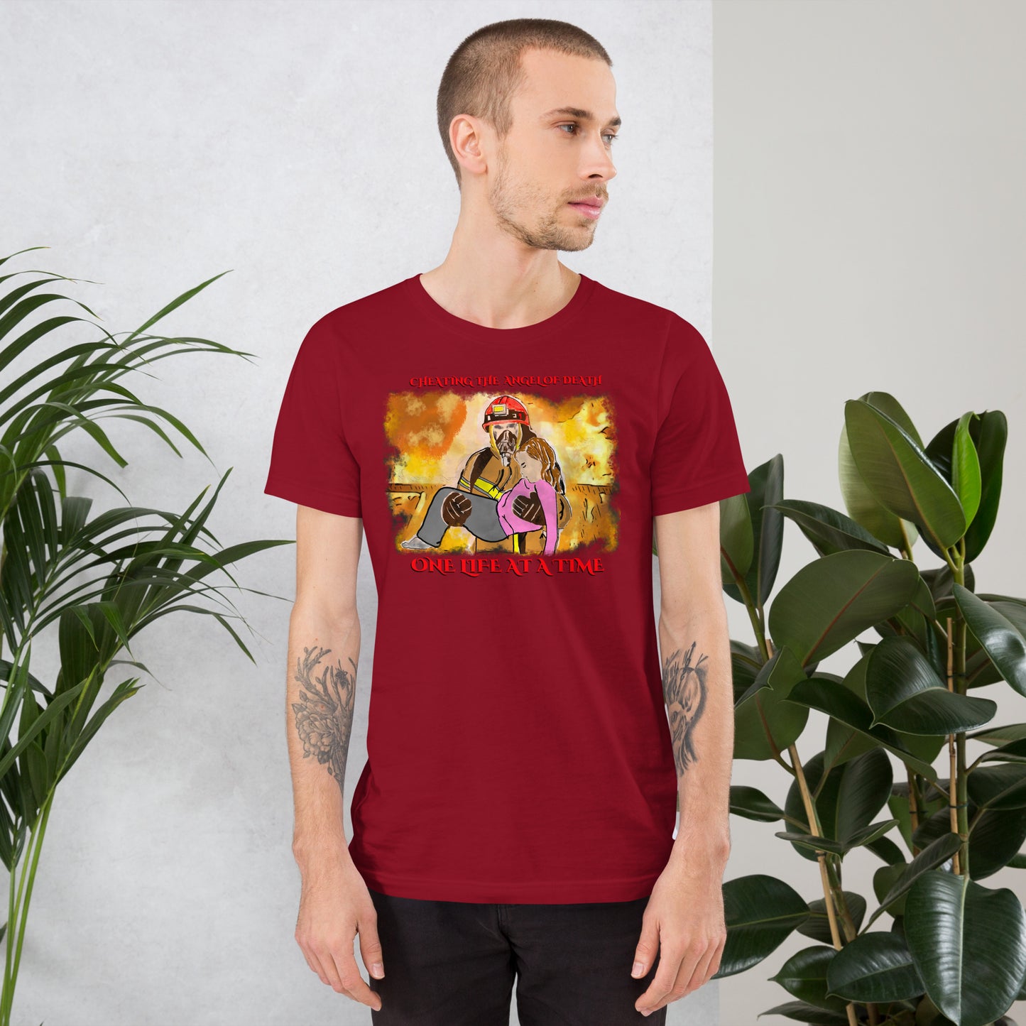 Firemen - Cheating Death Unisex t-shirt