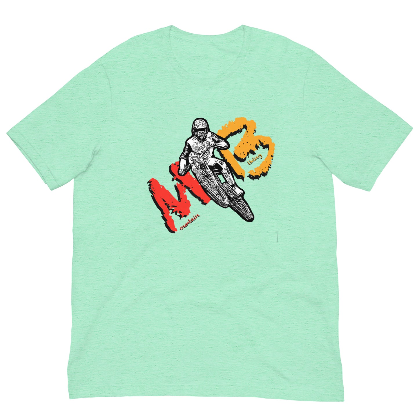 Mountain Biking Unisex t-shirt