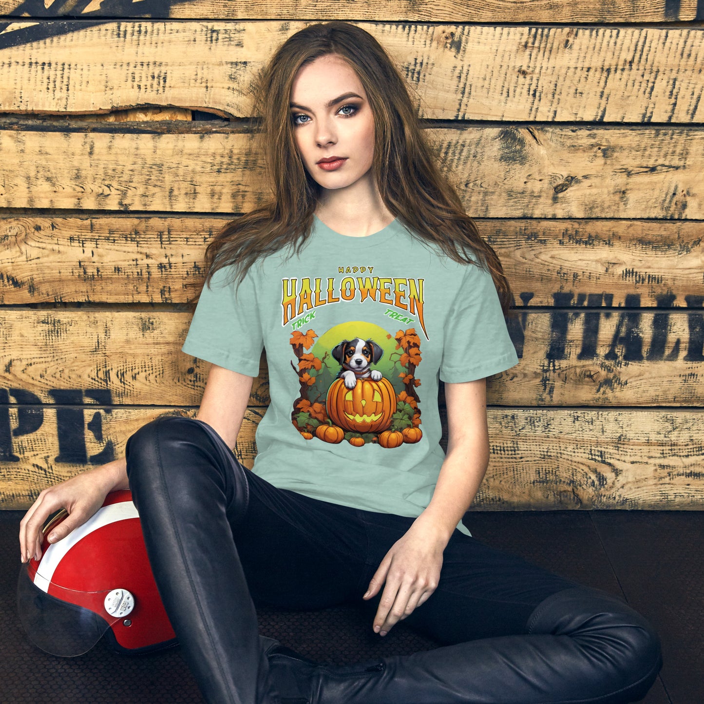 Halloween Puppy Unisex t-shirt
