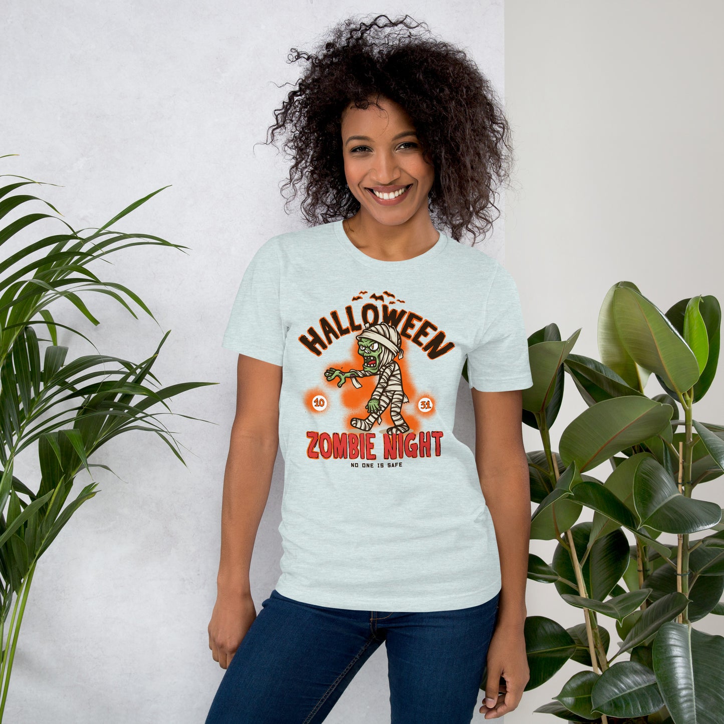 Halloween Zombie Night Unisex t-shirt