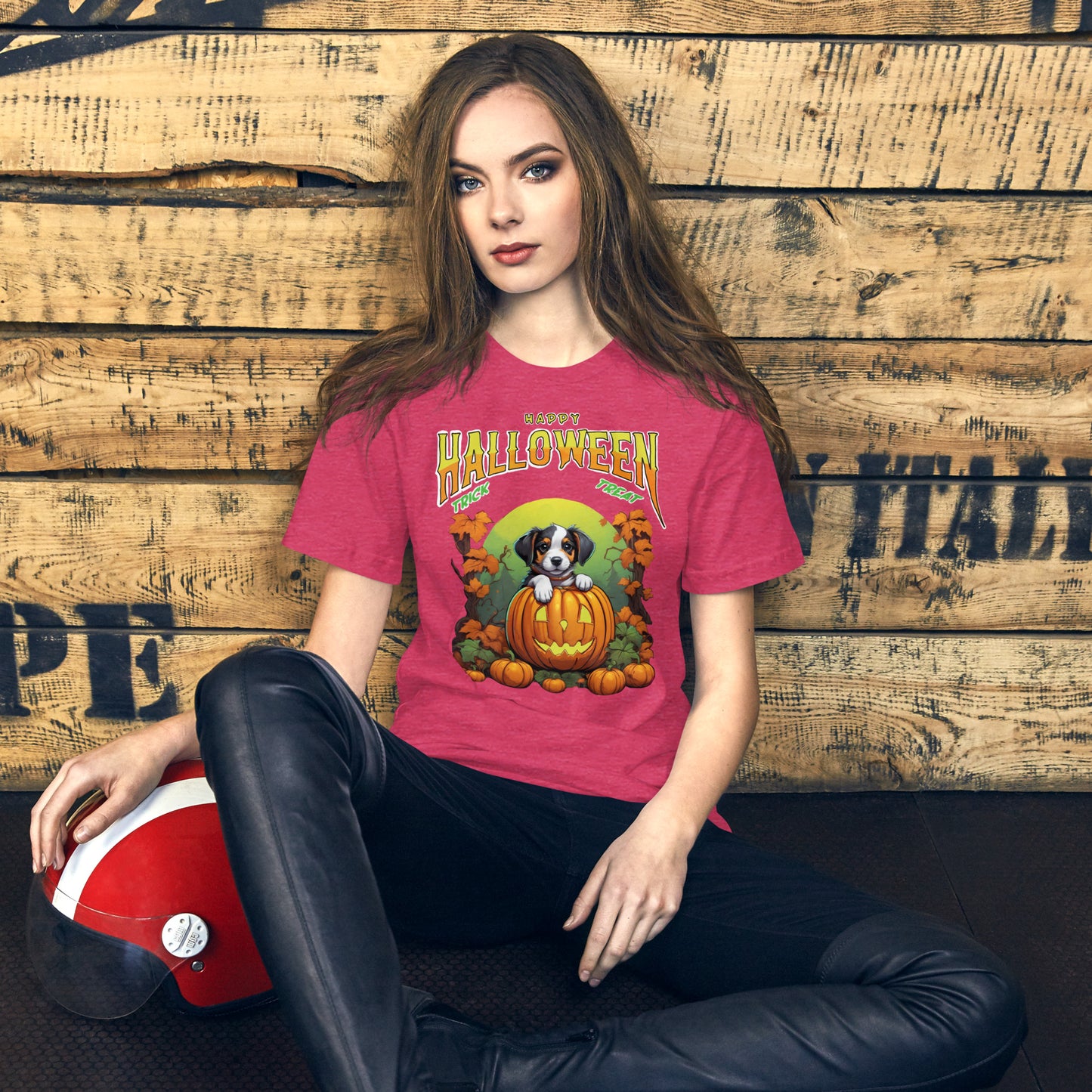 Halloween Puppy Unisex t-shirt