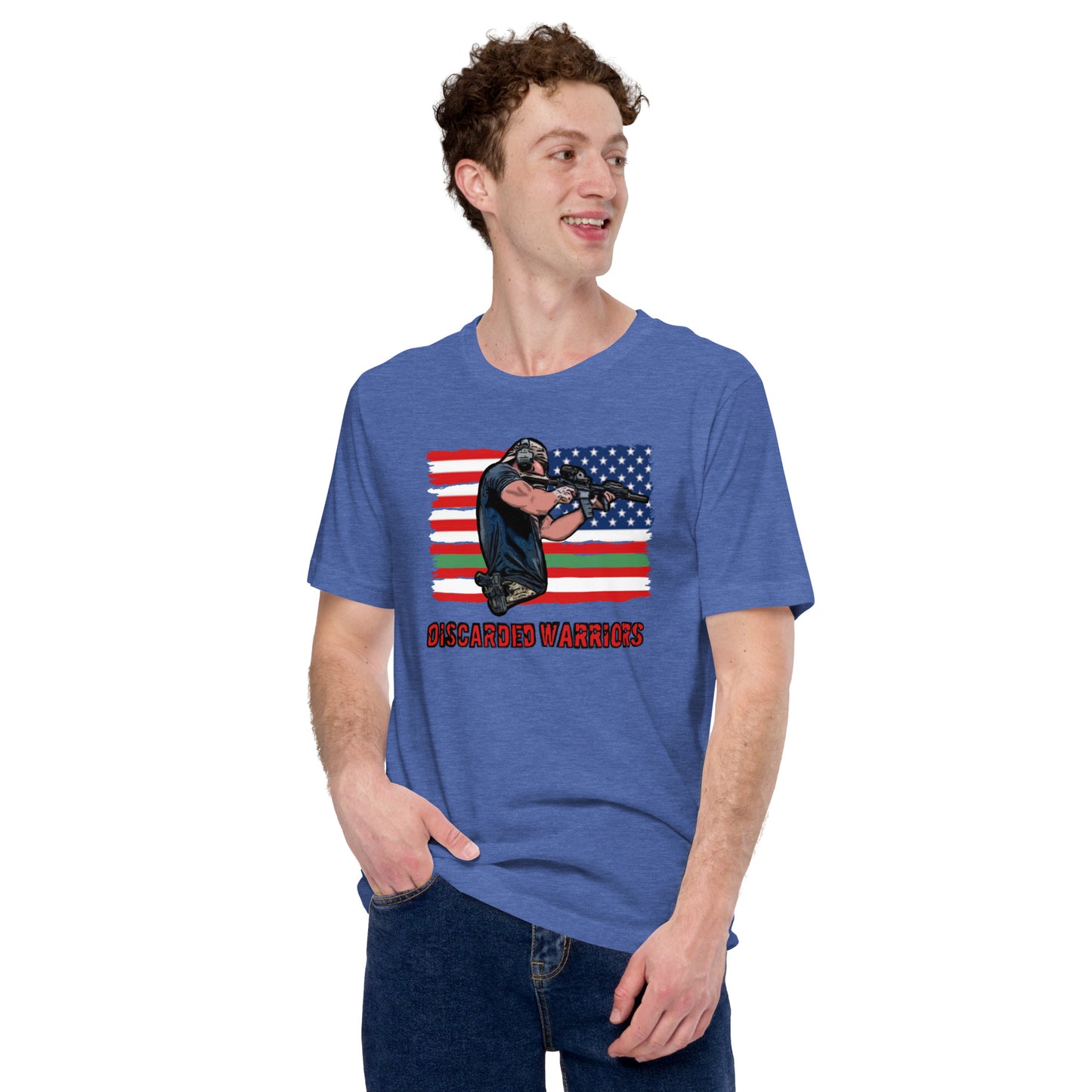 Discarded Warriors Flag Unisex t-shirt