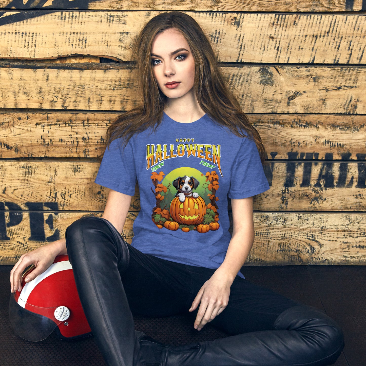 Halloween Puppy Unisex t-shirt