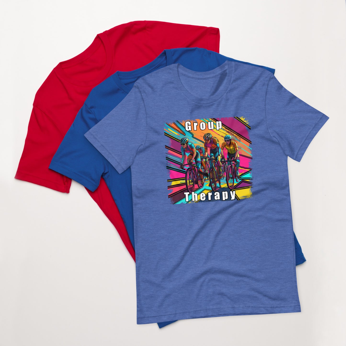 Bike Group Therapy Unisex t-shirt