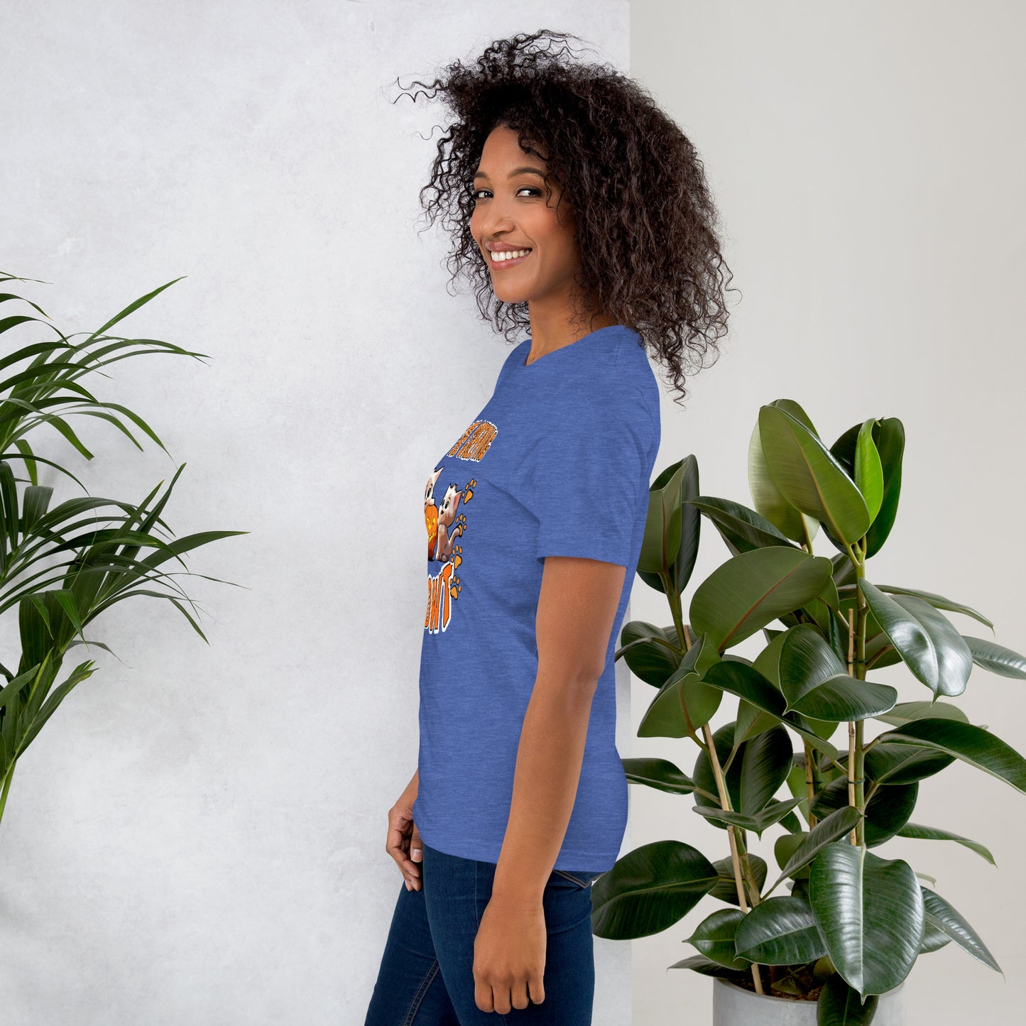 Halloween Creeping Meowt Unisex t-shirt