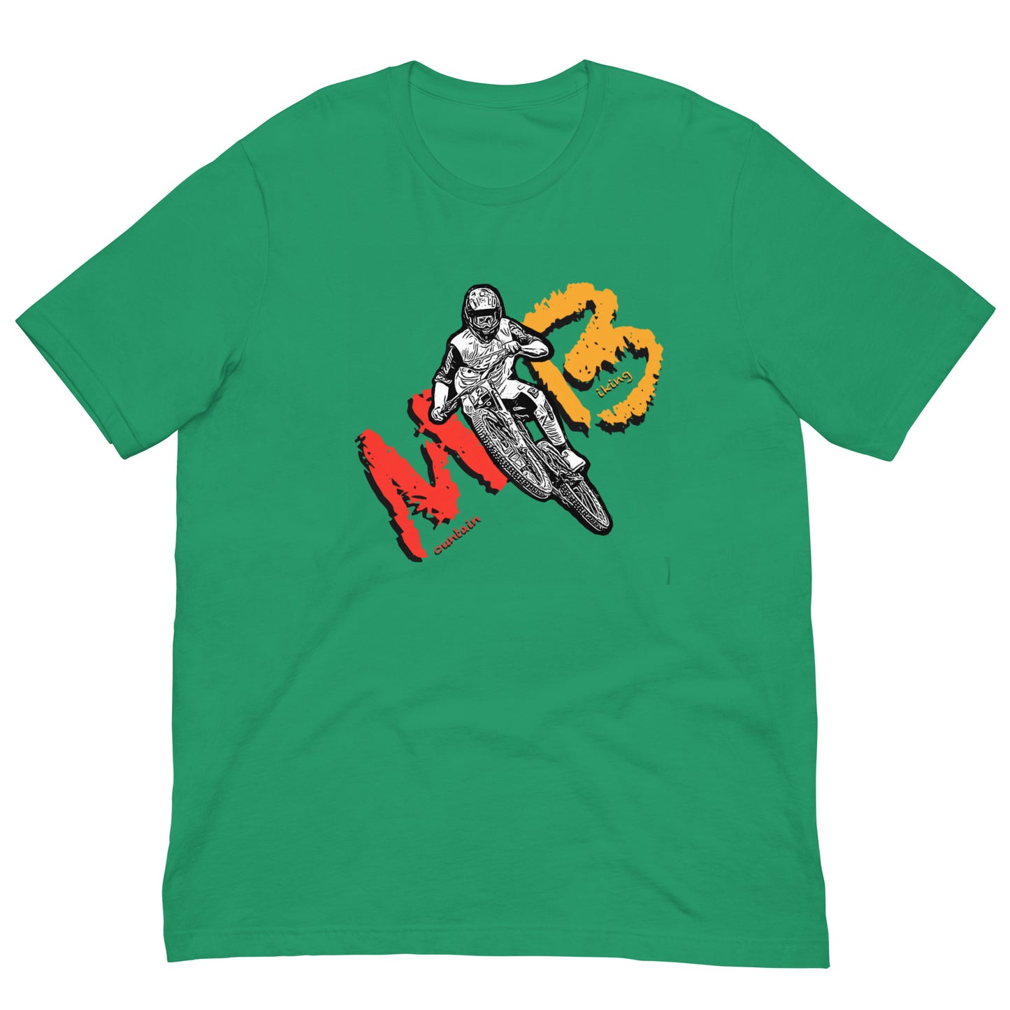 Mountain Biking Unisex t-shirt