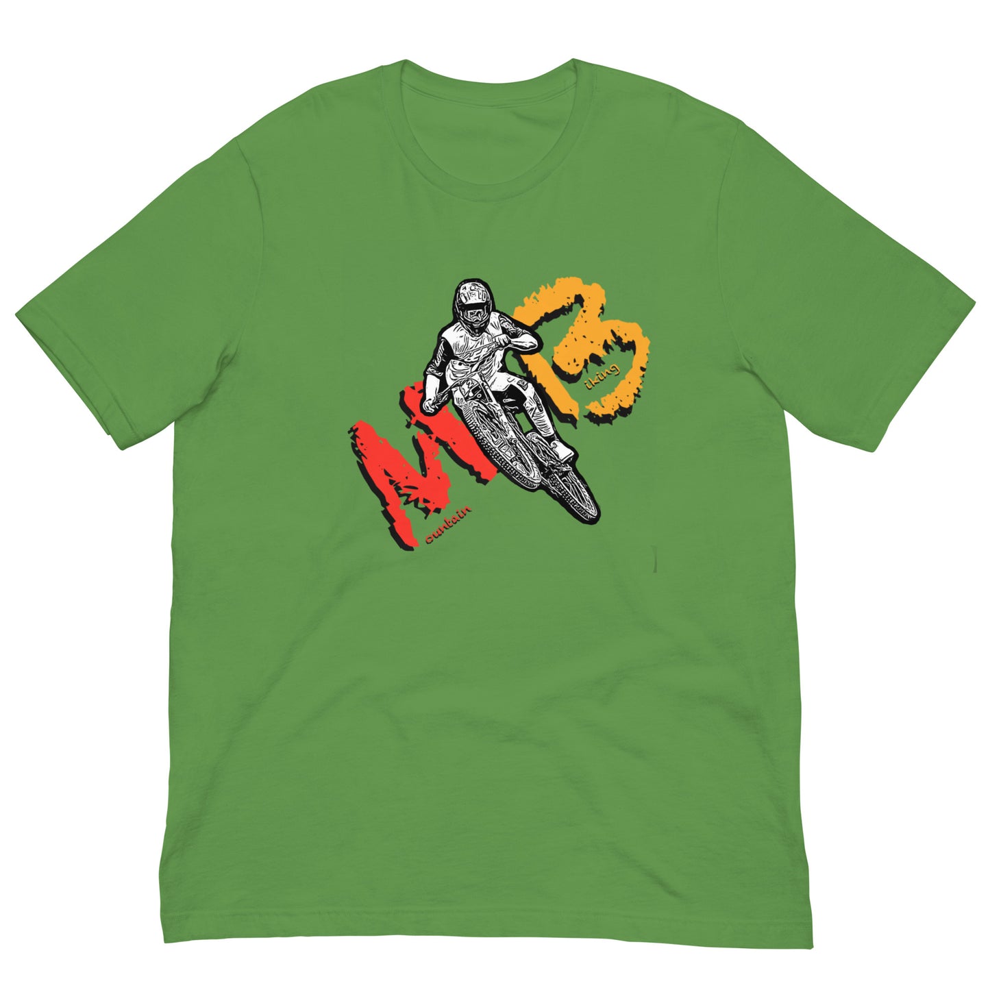 Mountain Biking Unisex t-shirt