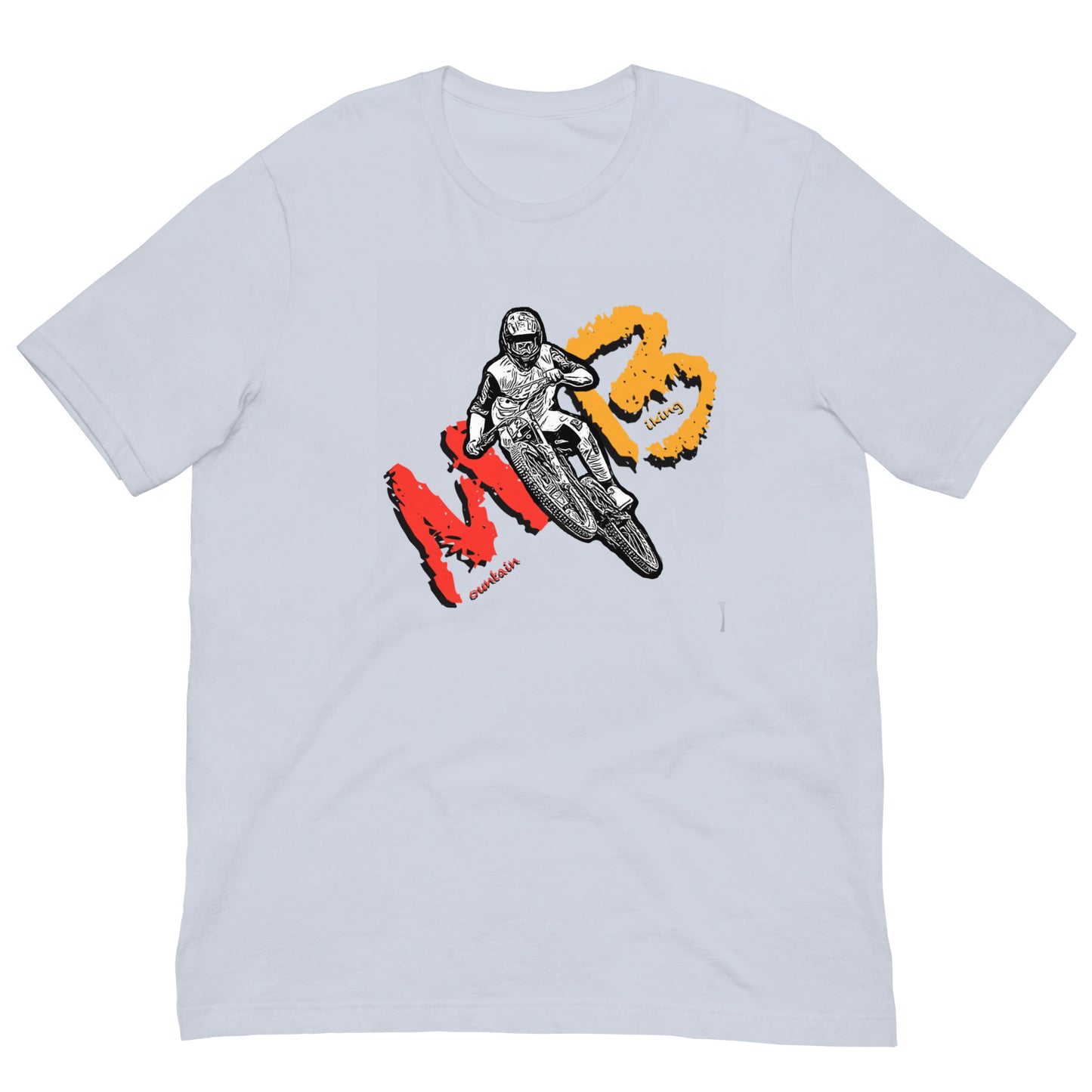 Mountain Biking Unisex t-shirt