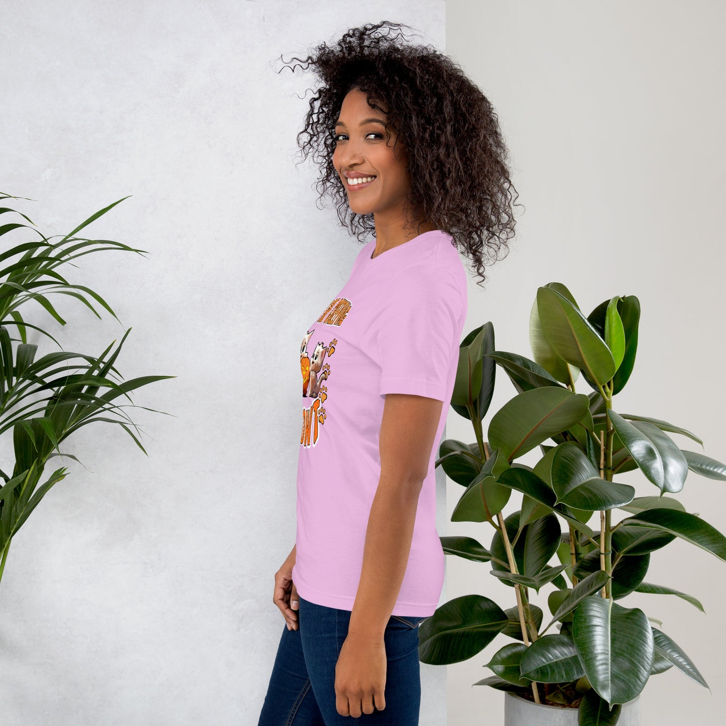 Halloween Creeping Meowt Unisex t-shirt