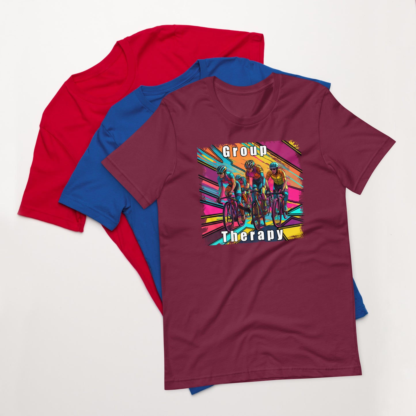Bike Group Therapy Unisex t-shirt