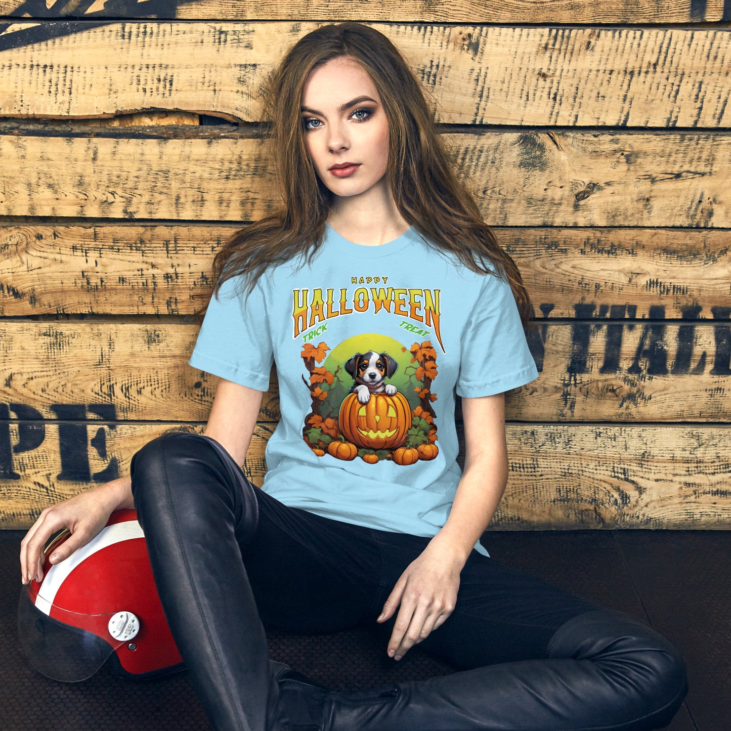 Halloween Puppy Unisex t-shirt