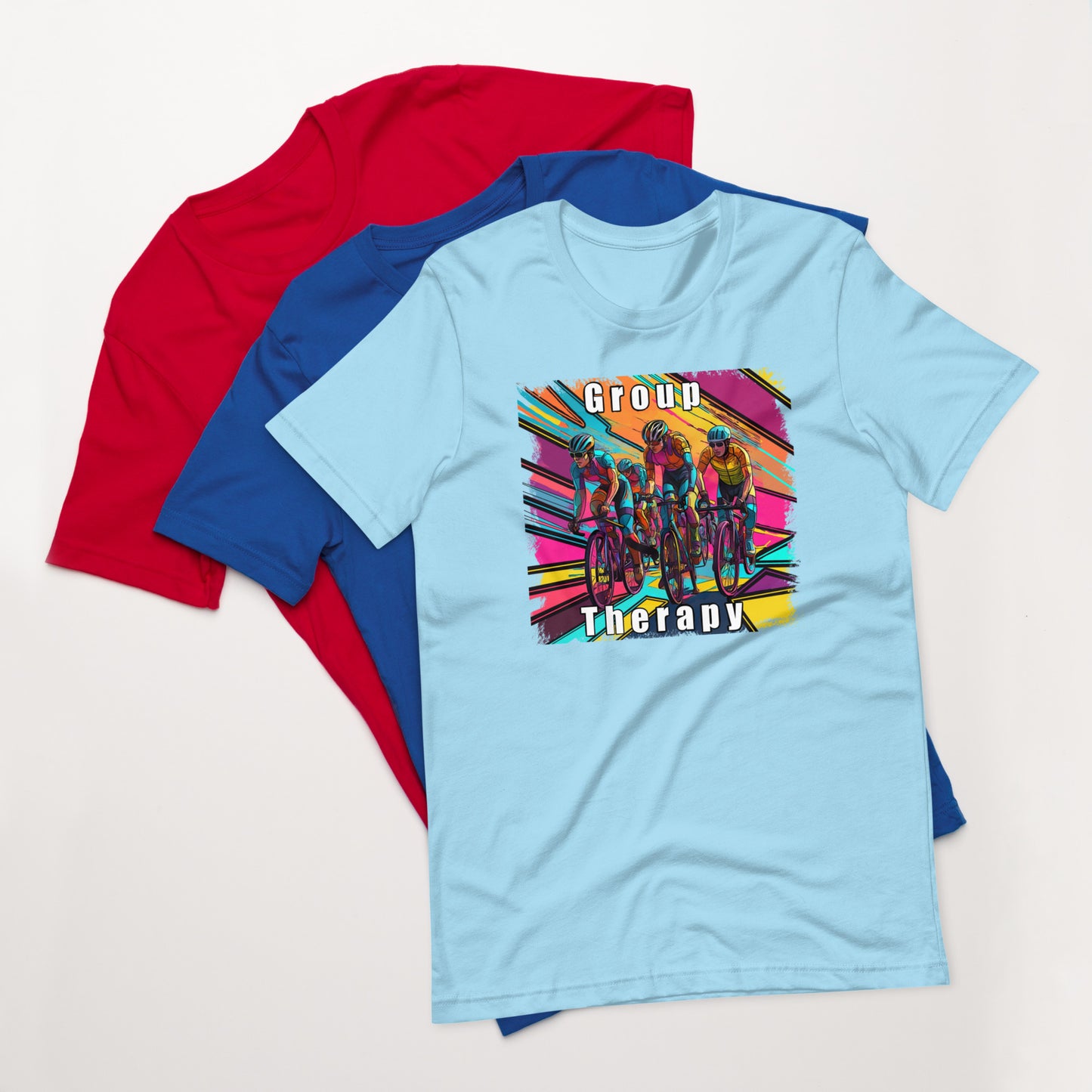 Bike Group Therapy Unisex t-shirt