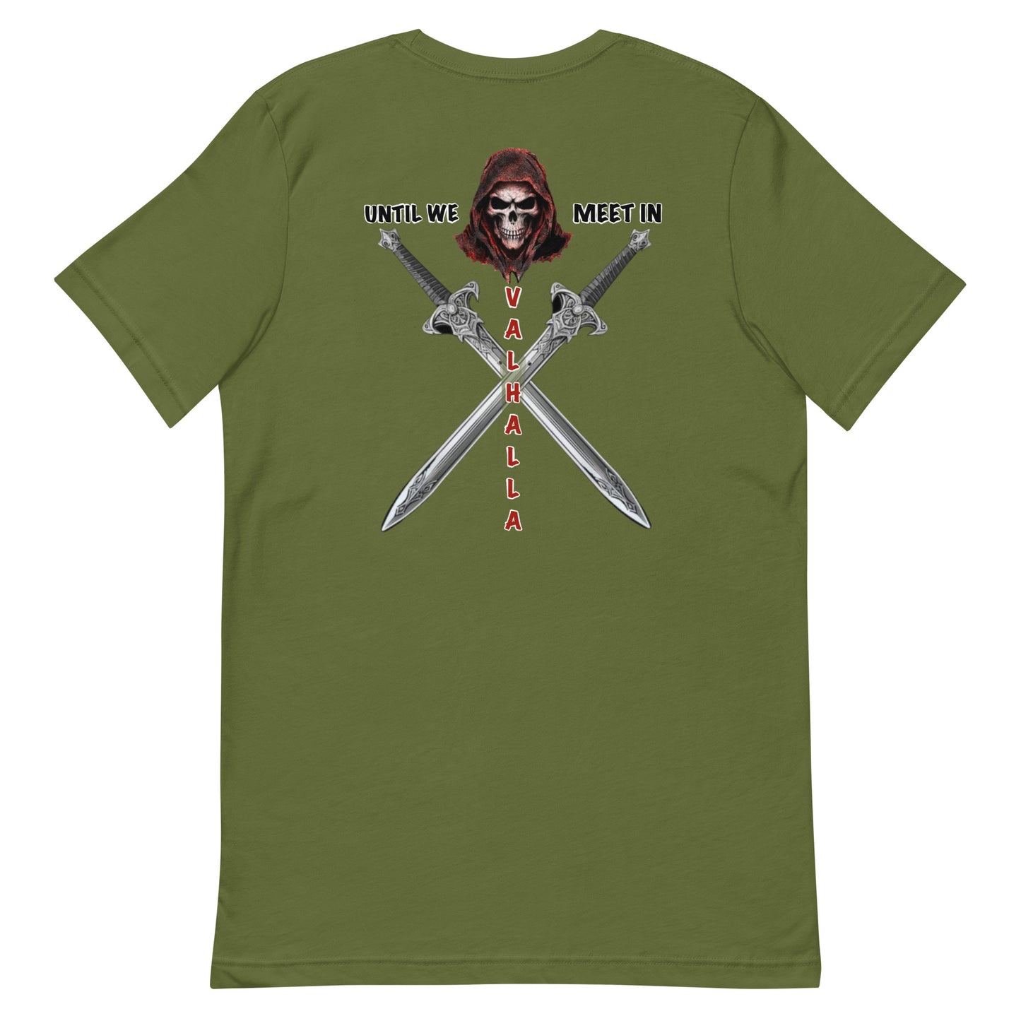 Until Valhalla Unisex t-shirt