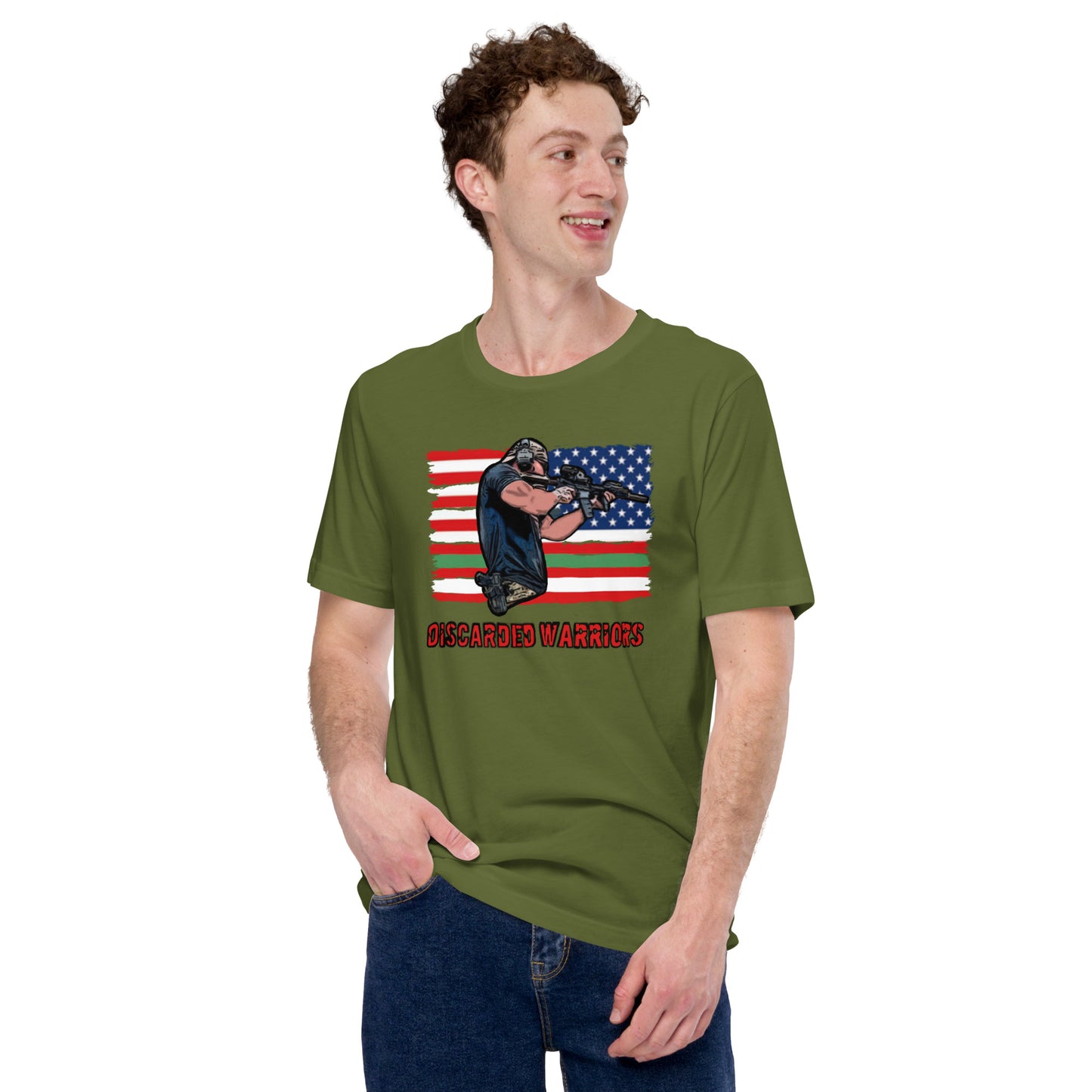 Discarded Warriors Flag Unisex t-shirt