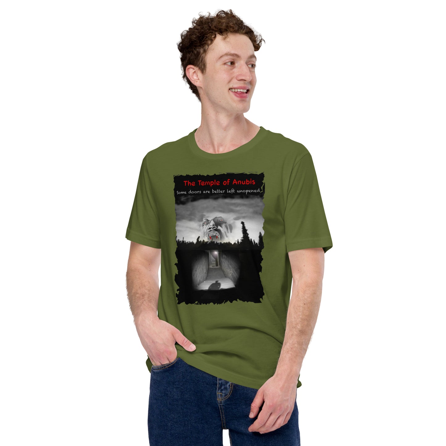 Halloween- The Temple of Anubis Unisex t-shirt