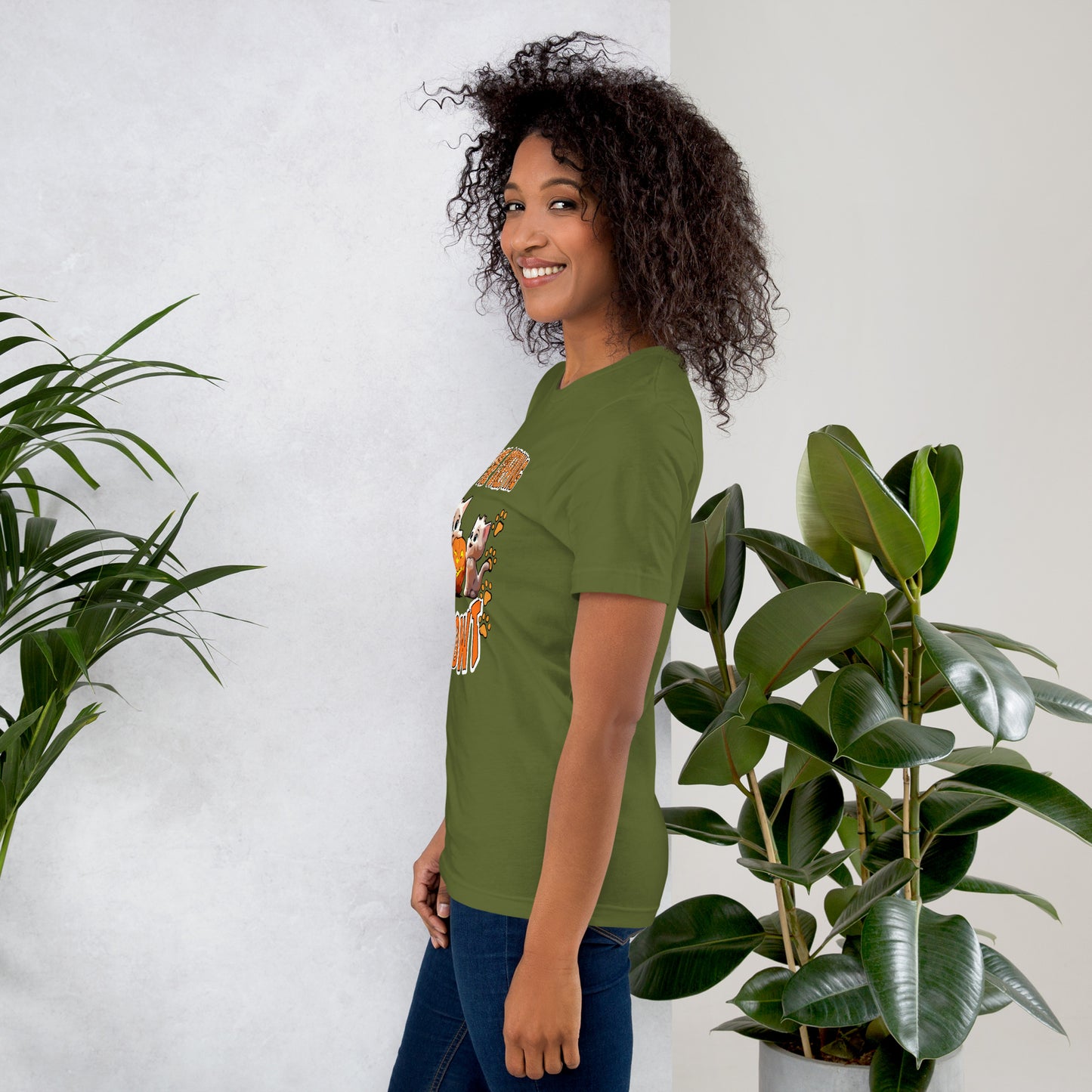 Halloween Creeping Meowt Unisex t-shirt