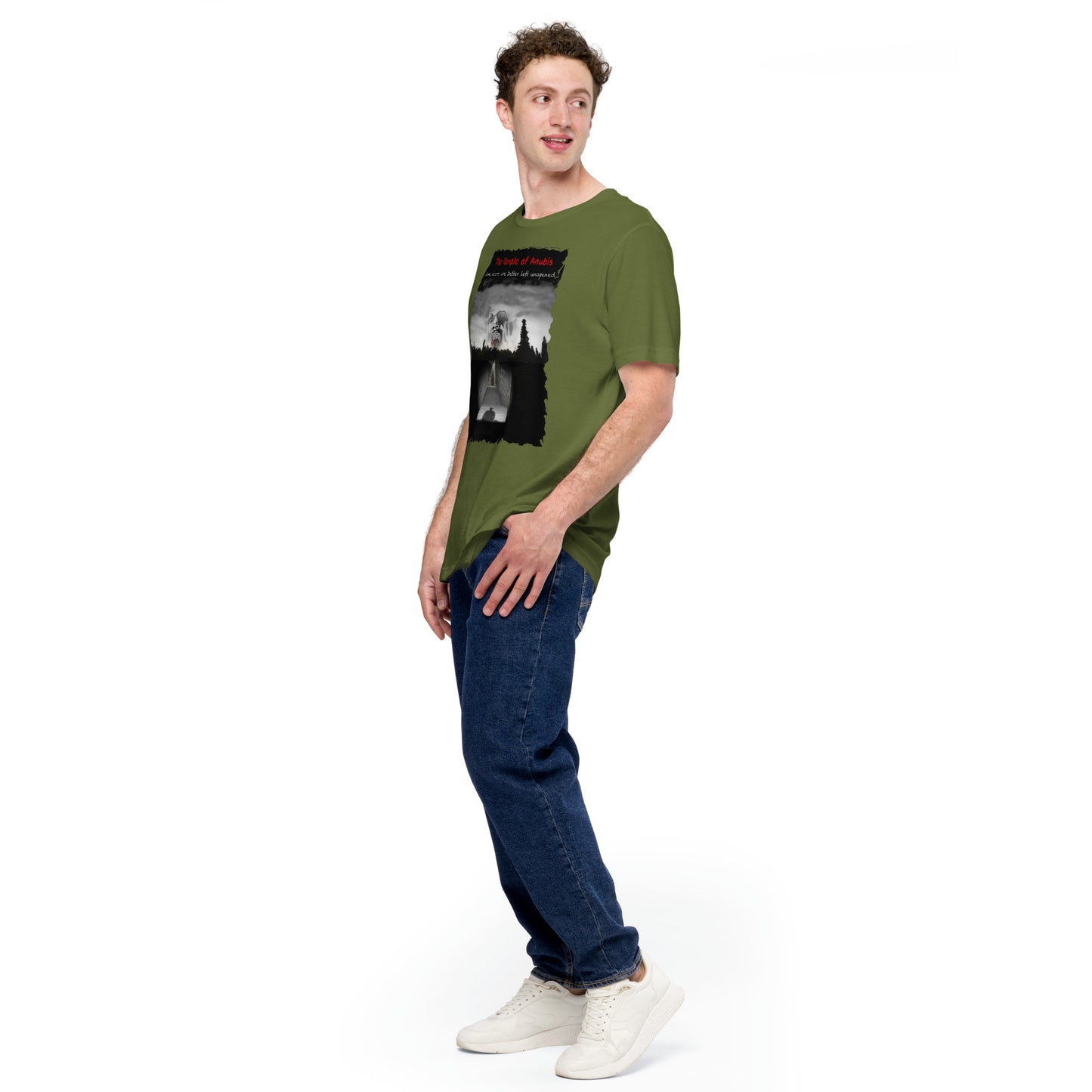 Halloween- The Temple of Anubis Unisex t-shirt