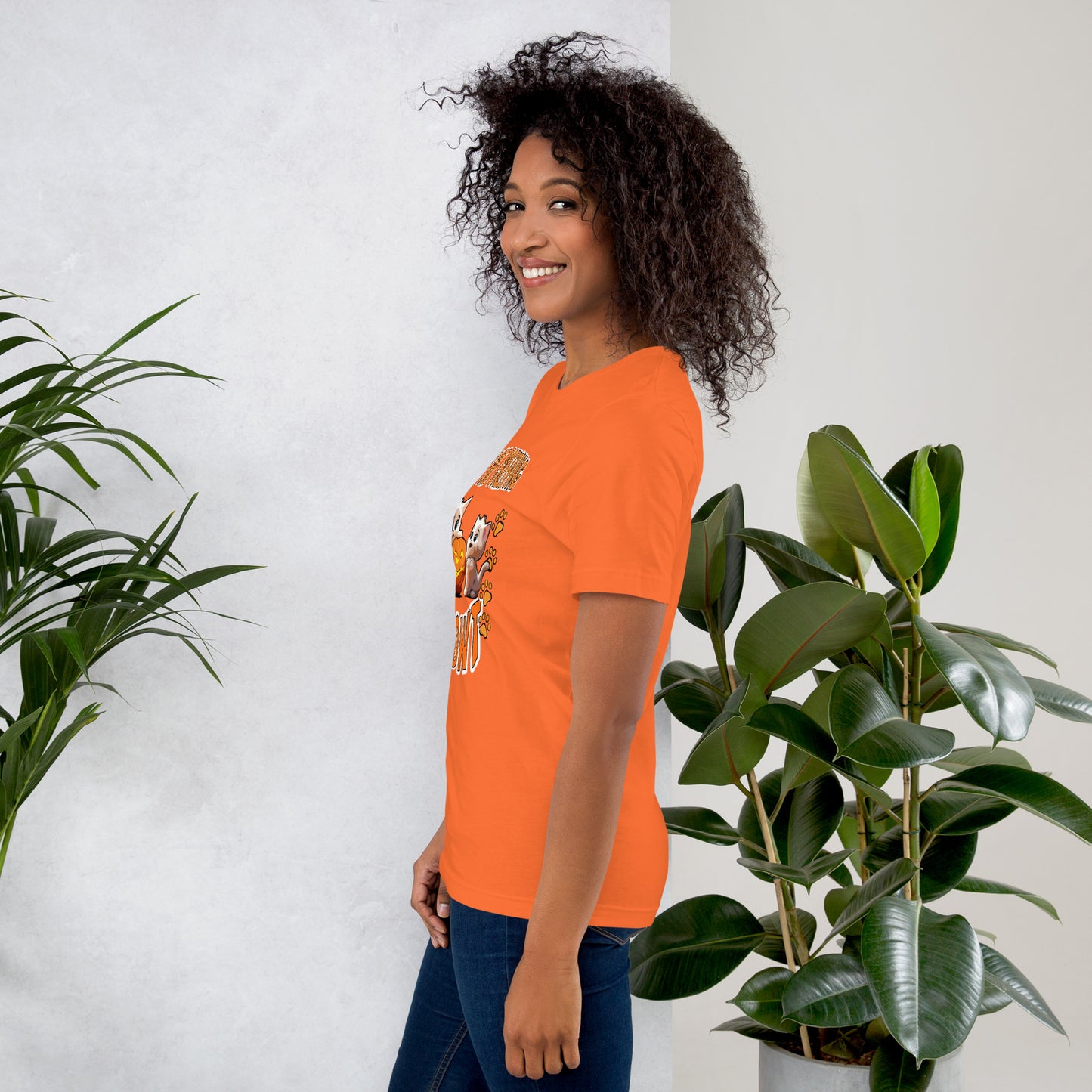 Halloween Creeping Meowt Unisex t-shirt