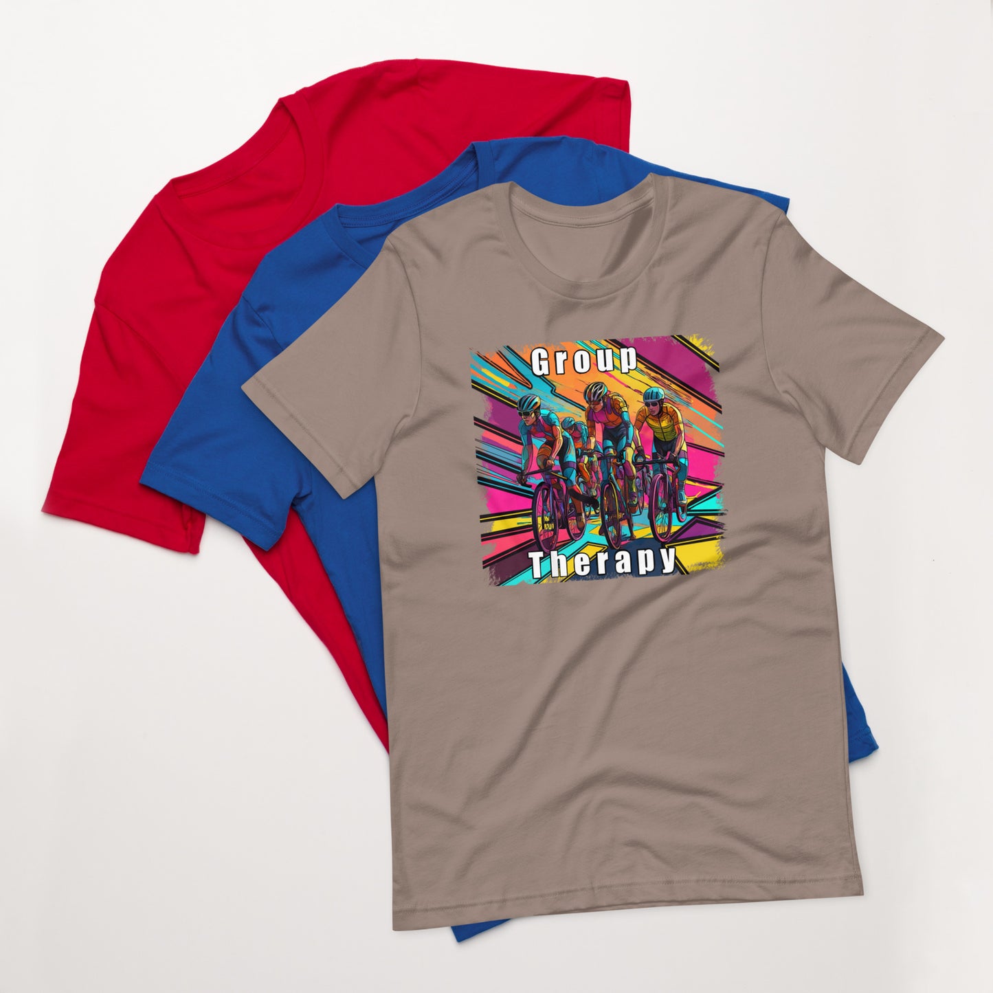 Bike Group Therapy Unisex t-shirt