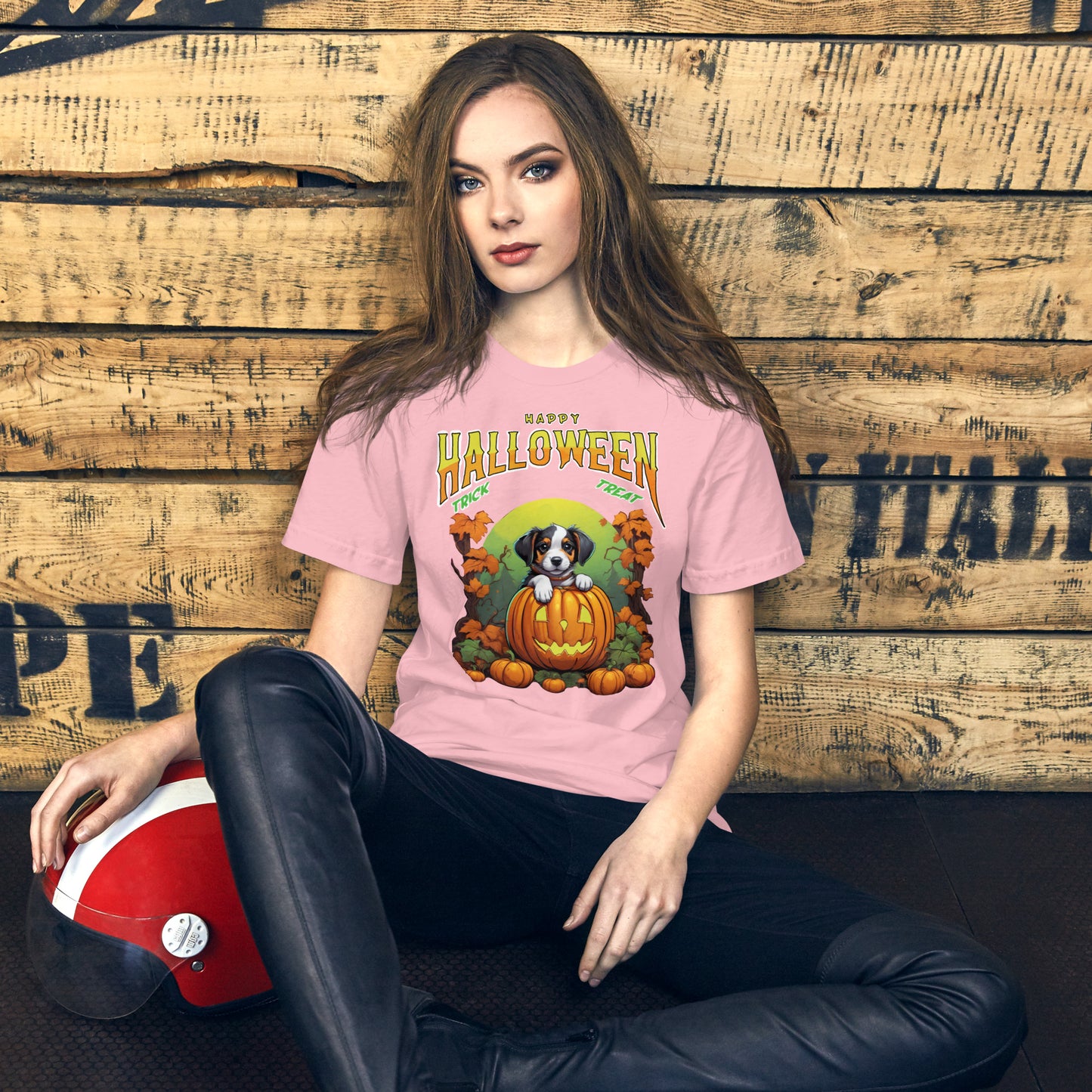 Halloween Puppy Unisex t-shirt