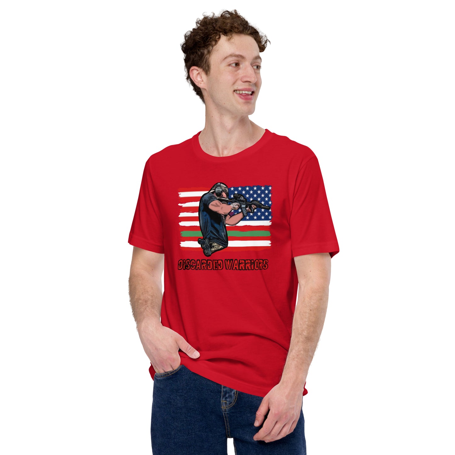 Discarded Warriors Flag Unisex t-shirt