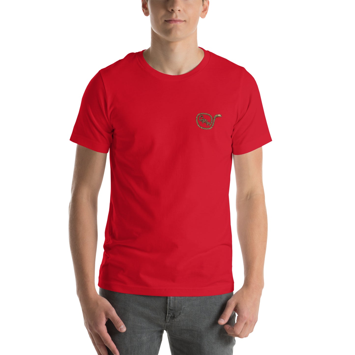 Cocky Ranch Wear Choke the Chicken Unisex t-shirt