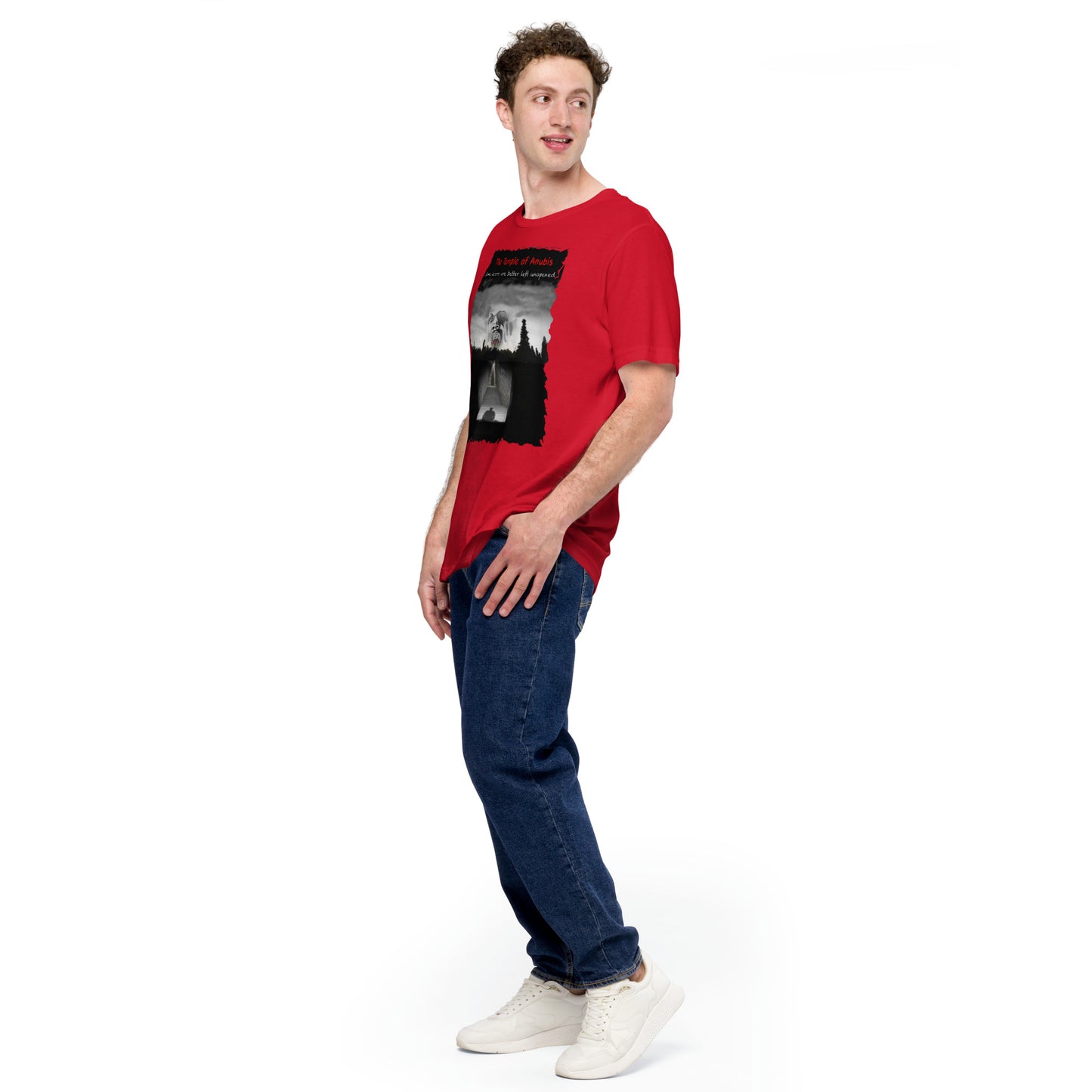 Halloween- The Temple of Anubis Unisex t-shirt