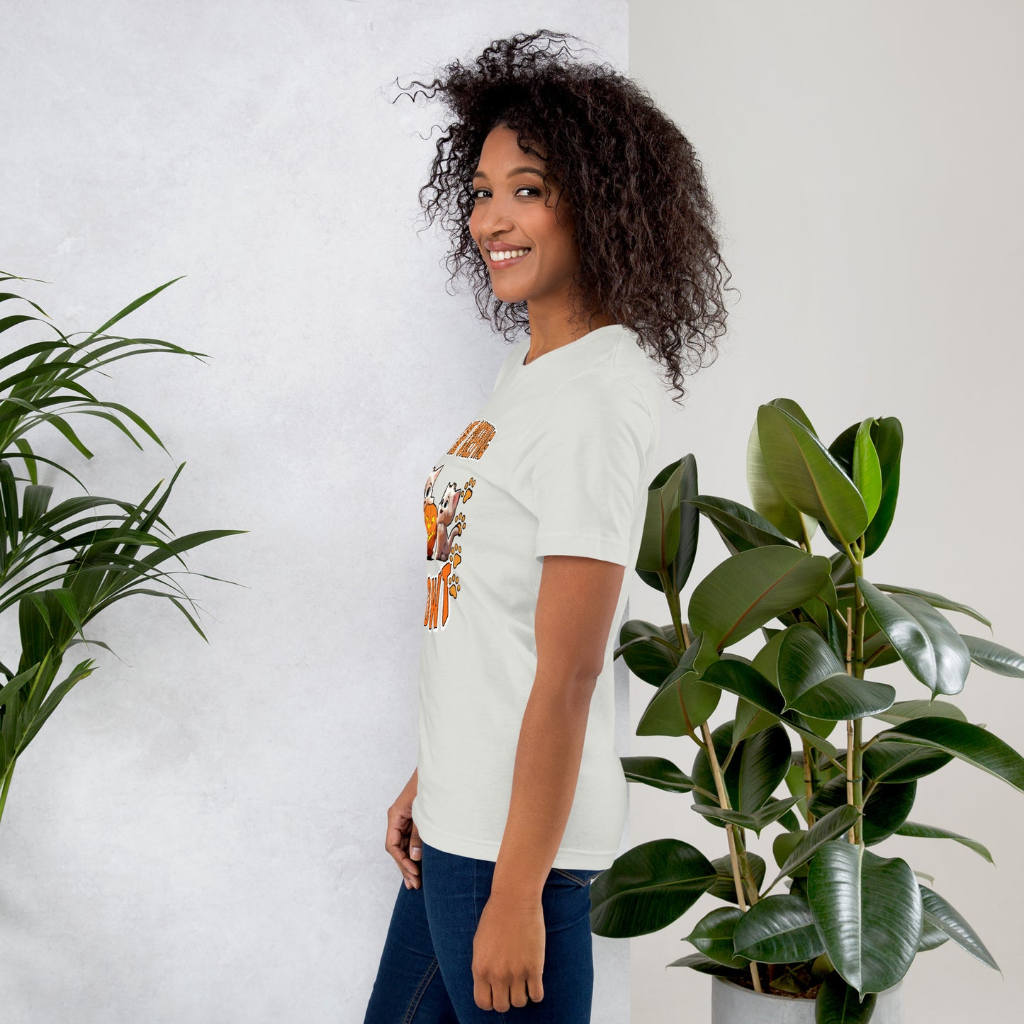 Halloween Creeping Meowt Unisex t-shirt
