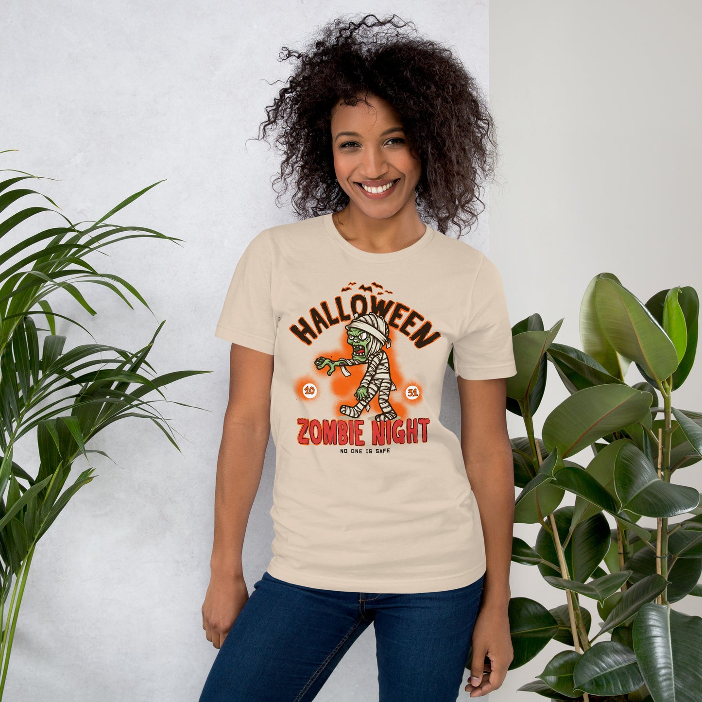 Halloween Zombie Night Unisex t-shirt