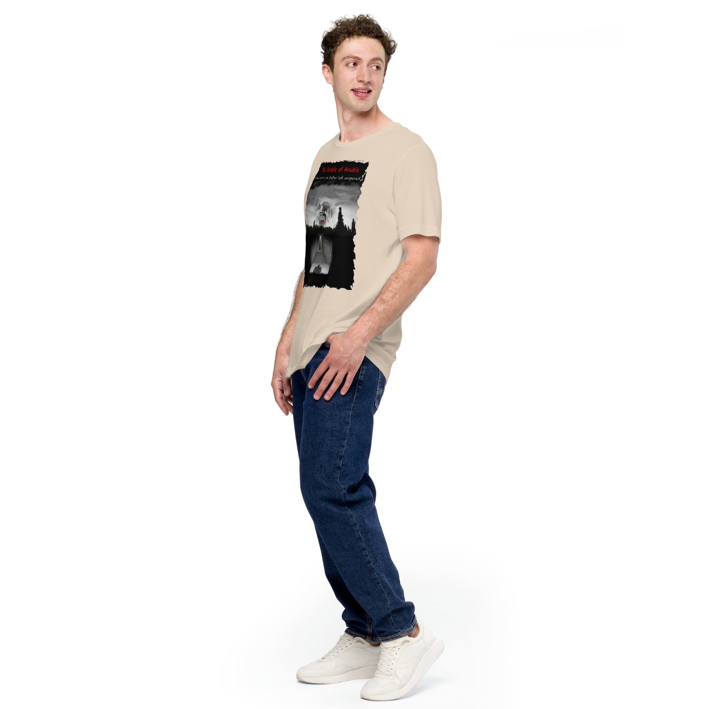 Halloween- The Temple of Anubis Unisex t-shirt